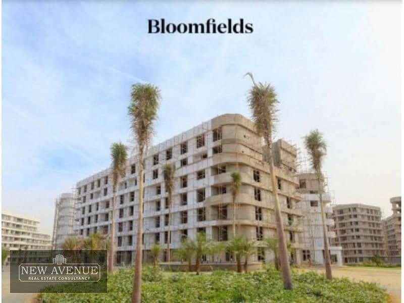 Apartment Terraces 127 meter  Third floor 2 Bedrooms  3 Bathrooms in Bloomfields Mostakbal City 9