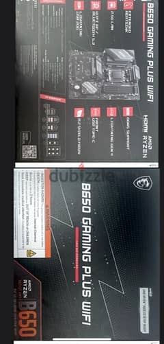 MSI B650 gaming plus wifi motherboard