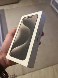 i phone 15 pro 256 Natural Titanium 0