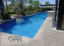 Lagoon Garden villa duplex 4-rooms for sale in telal east new cairo near to AUC university and palm hills