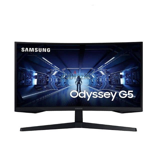 Samsung Odyssey G5 - 27 inch- 2k - 2560×1440 -HDR -144Hz استعمال اسبوع 0