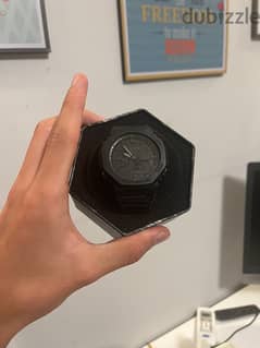 g-shock 2100 full black 0