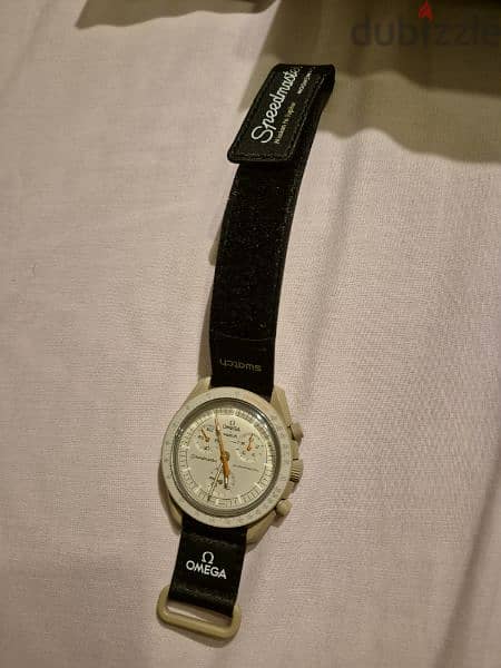 Original swiss made Omega Swatch Moonswatch 1