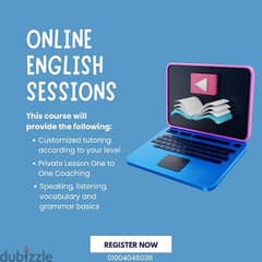 Online one-on-one English sessions