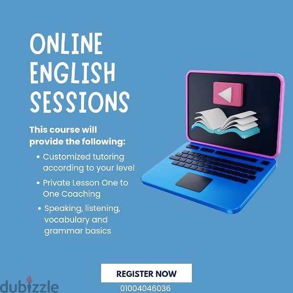 Online one-on-one English sessions 0