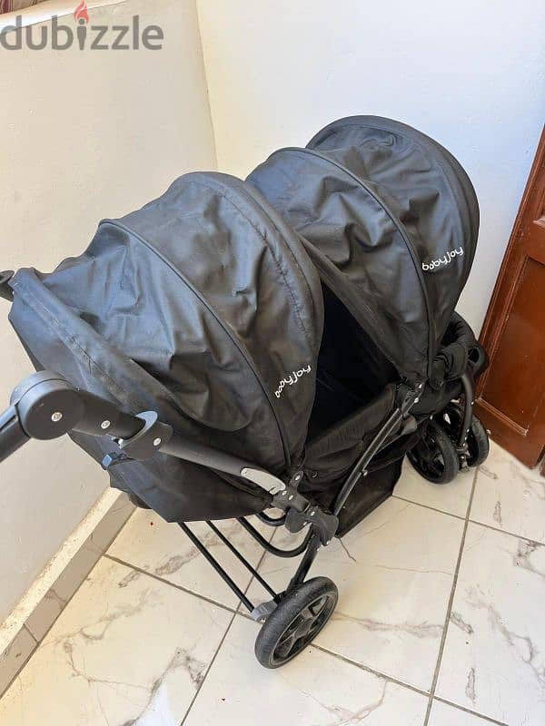 baby joy stroller for twins 2