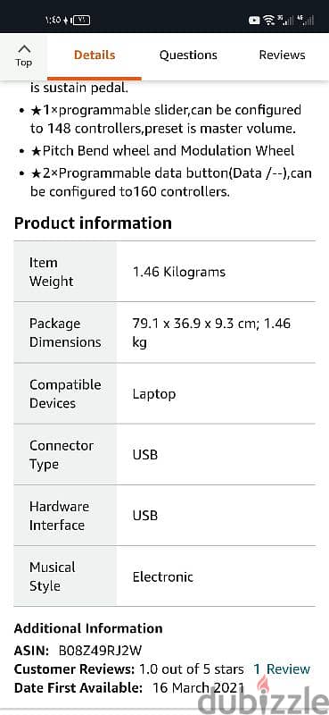 midi keyboard ks25a (worlde) 2