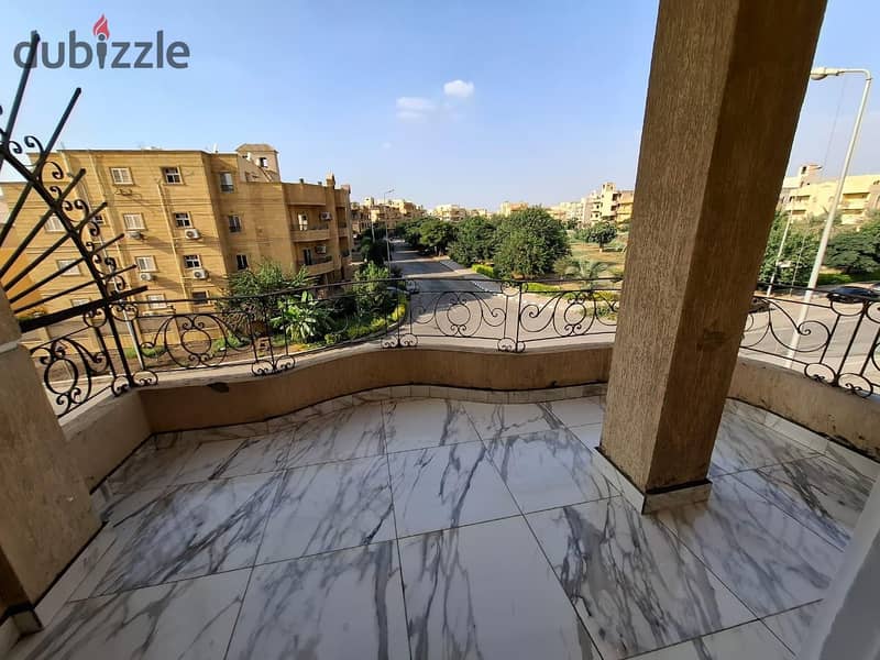 Apartment for rent in Villa Al-Yasmine 2 - First Settlement, second floor, nautical, 210 meters, with a garden view 6