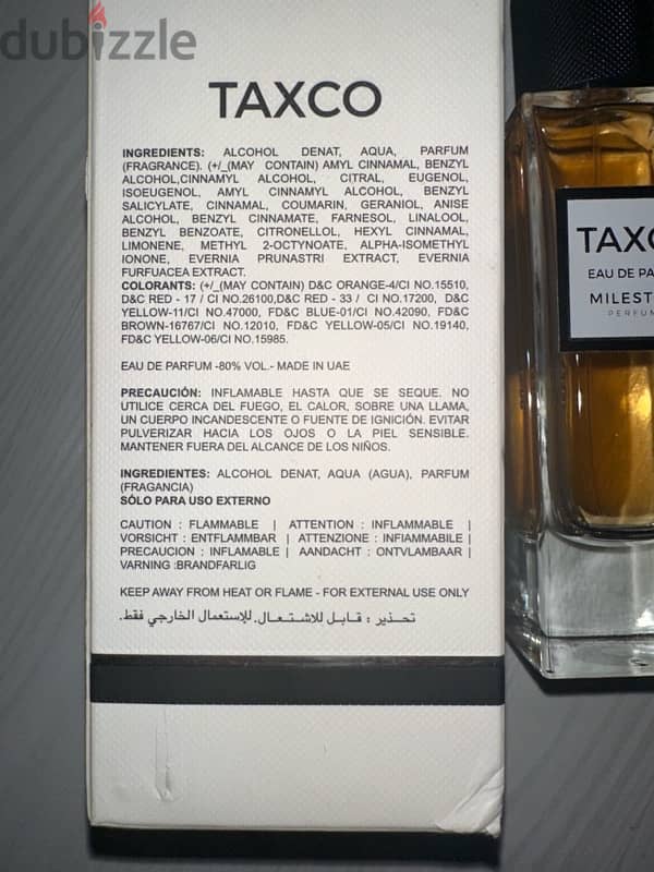 taxco eau de parfum from milestone perfume 2