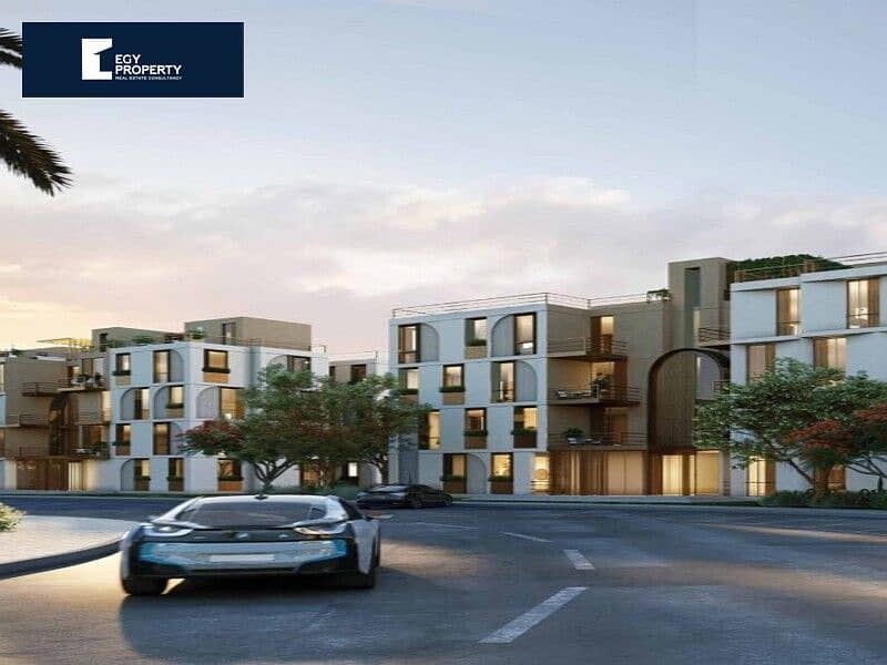 Townhouse for Resale with Prime Location on Greenery Landscape with Down Payment in Sodic Vye in New Zayed 3