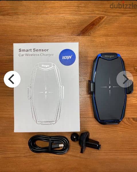 Smart Sensor Car wireless charger 15W شاحن لاسلكي 15وات 0