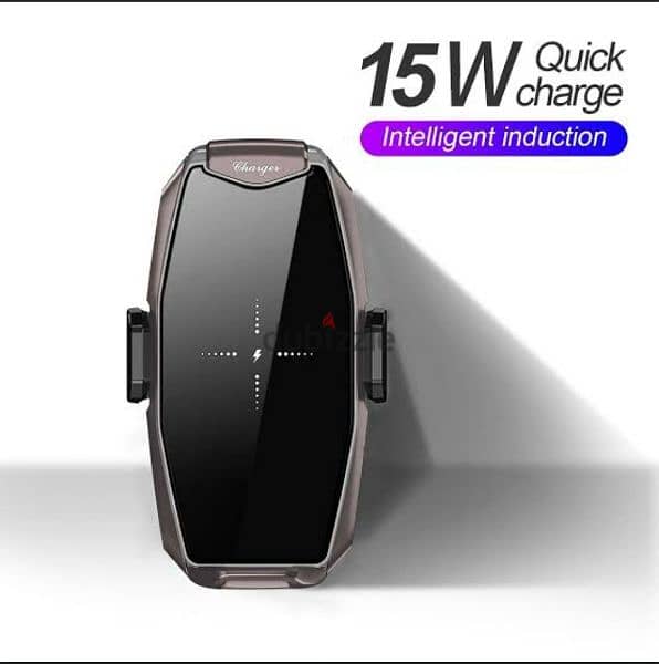 Smart Sensor Car wireless charger 15W شاحن لاسلكي 15وات 2