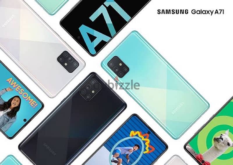 Samsung a71 كسر زيرو 2