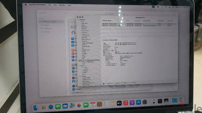 MacBook Pro (13-inch, core i5 , 2020) - Technical Specifications 10