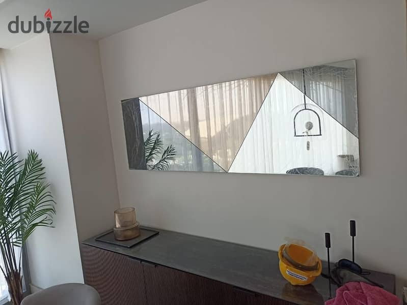 شقه للبيع ارضي بجاردن متشطبه بالتكييفات في ابراج زد ويست الشيخ زايد zed west  elsheikh zayed 7