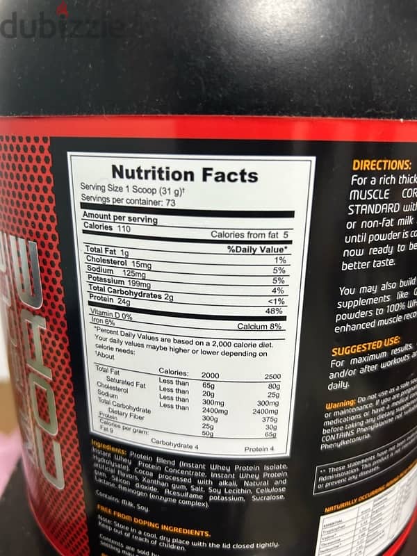 Whey Protein - Mucsle Core 2