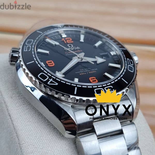 Omega Seamaster 600M Planet Ocean 45.5mm Black Dial 1