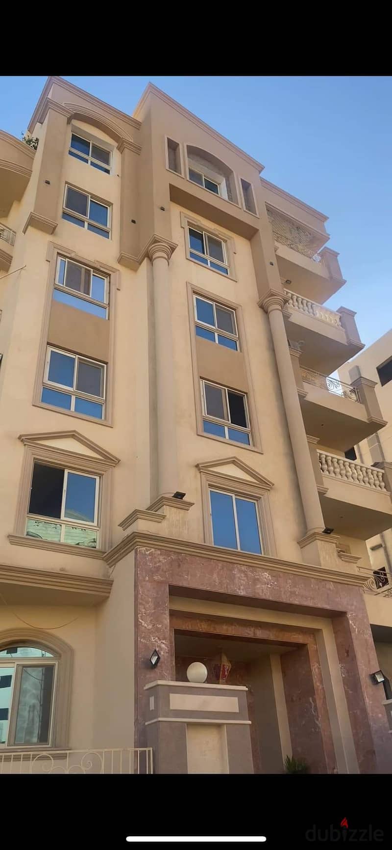 180 sqm apartment for sale, Beit Al Watan Zayed, next to Royal City Compound and in front of Dorra Compound. Emaar 7