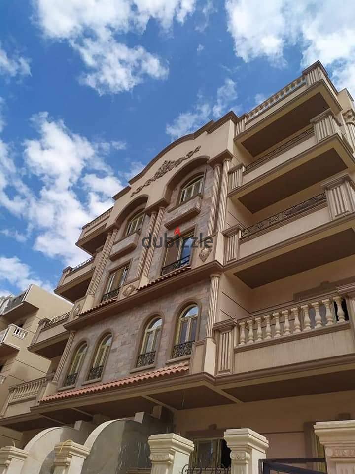 180 sqm apartment for sale, Beit Al Watan Zayed, next to Royal City Compound and in front of Dorra Compound. Emaar 8