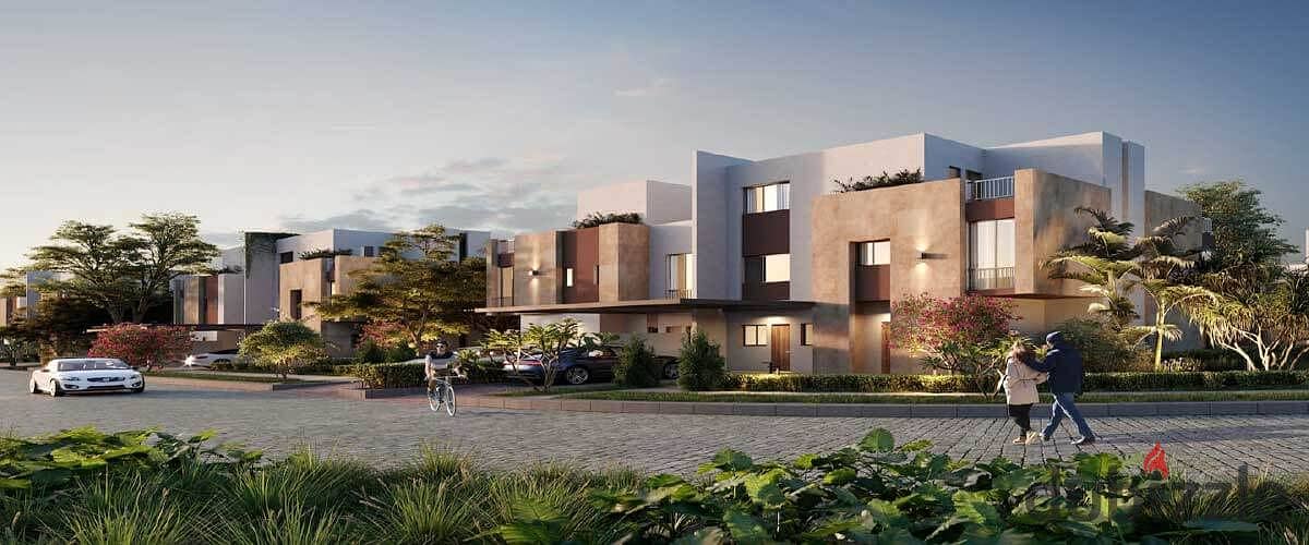 Standalone villa at the first offering price in the settlement from Marakez Company in the Sixth Settlement with its latest project 2