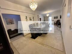 Fully Furnished Apartment with ACS' in Marasem Open View with amazing Price with everything - Looking into green areas 0