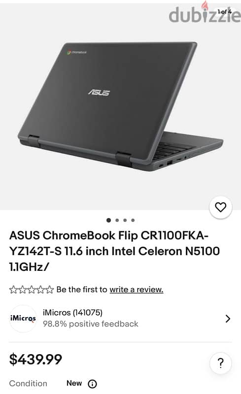 ASUS chromebook flip for sale 4