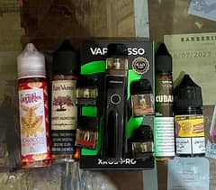 Vaporesso xros pro + premium liquids