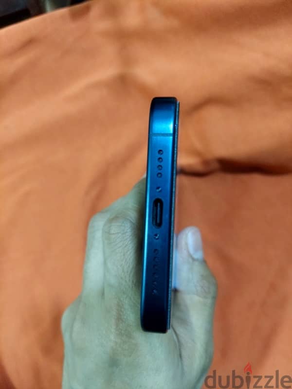 Iphone 15 pro max blue titanium 7