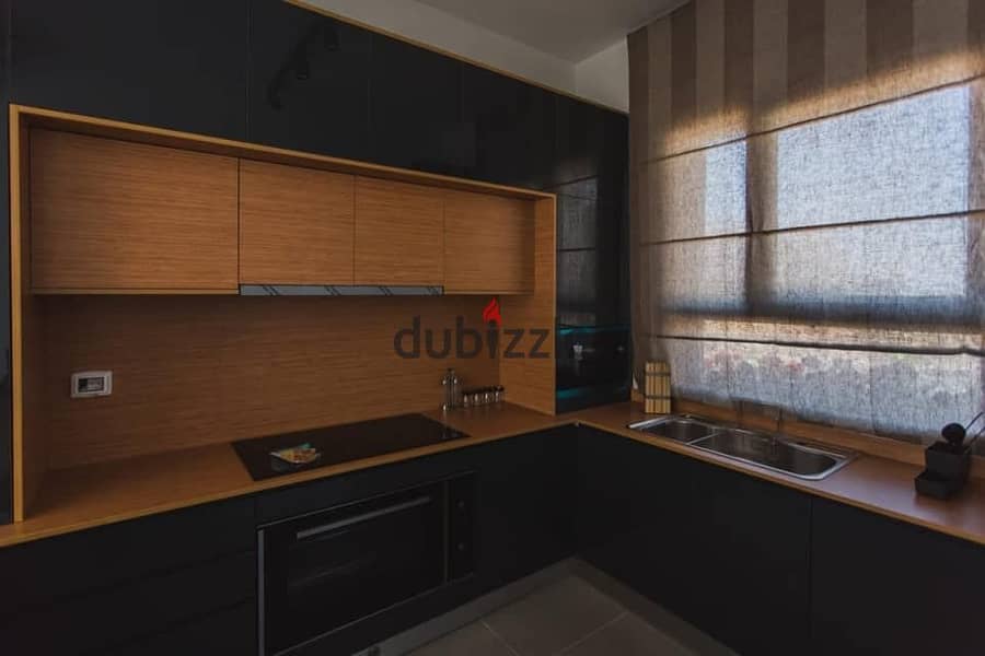 Duplex with immediate receipt for sale in Al Burouj Compound in front of the International Medical Center, with ultra super luxury finishing, ready fo 7