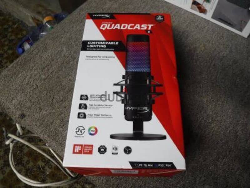 مايك hyperx quadcast s 1