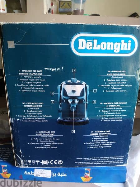 Delonghi Espresso and Coffee Machine 1