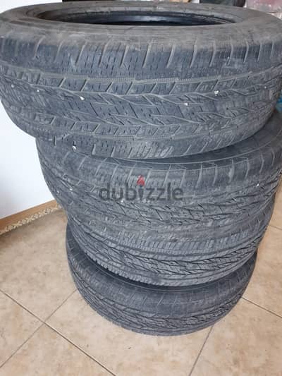 طقم 4 إطارت كاوتش كونتنتال 215-65-R16