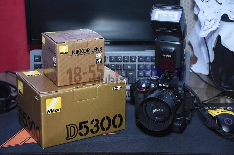 nikon 5300 like new 2