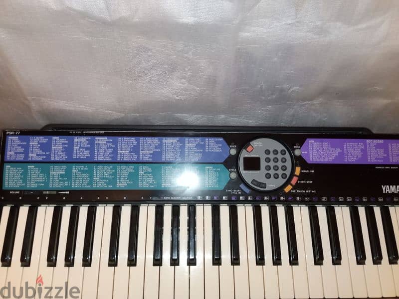 piano Yamaha psr 77 New 1