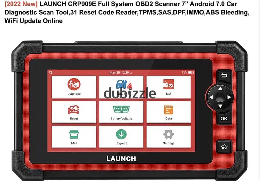 Launch X431 Crp919e Car Diagnostic Tool Scanner جهاز فحص السيارة لانش 4