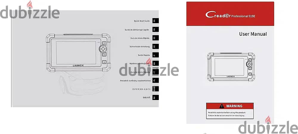 Launch X431 Crp919e Car Diagnostic Tool Scanner جهاز فحص السيارة لانش 11