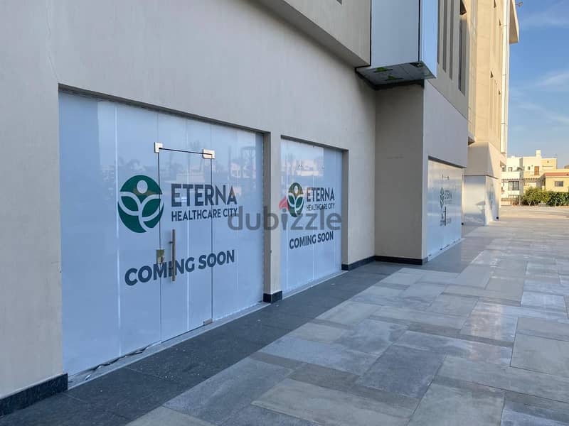 Commercial Store in Eterna Healthcare City Emaar Mivida 4