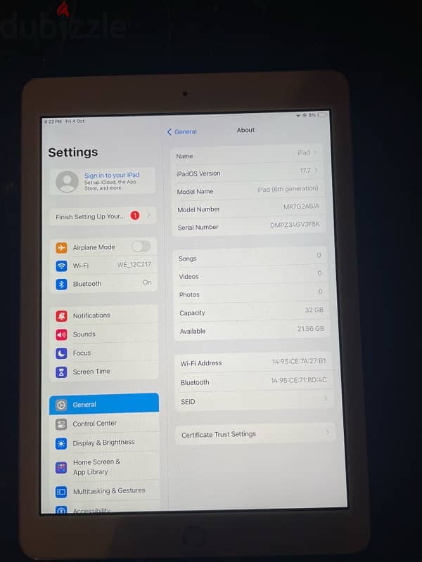 ipad 6 gen ايباد جيل سادس 2