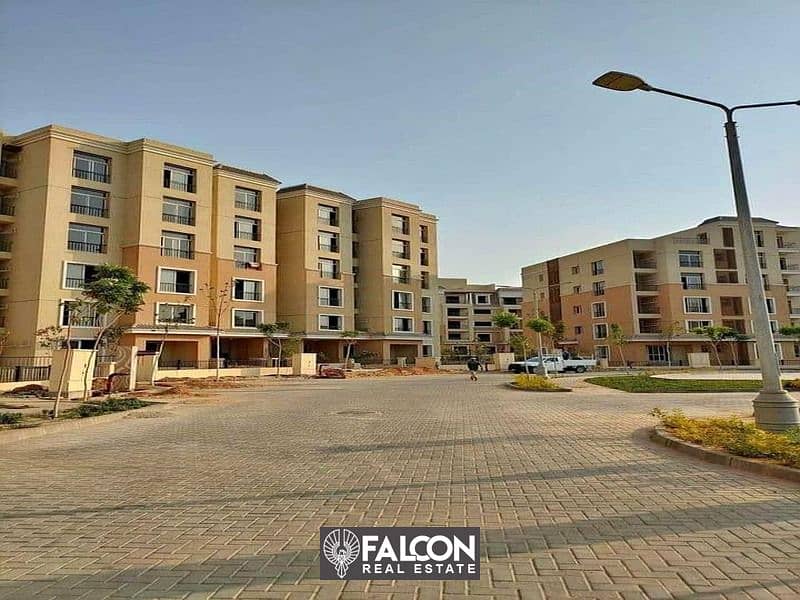 Corner Apartment 156m With Distinctive Division Prime Location For Sale In Sarai New Cairo Next To Madinaty 2