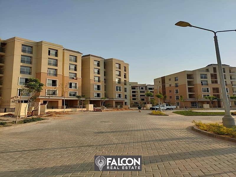 Corner Apartment 156m With Distinctive Division Prime Location For Sale In Sarai New Cairo Next To Madinaty 10