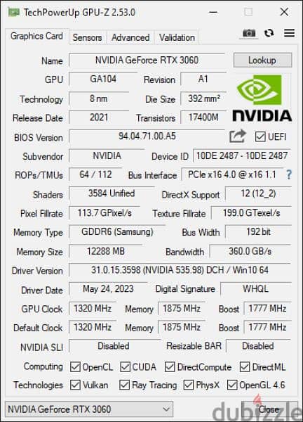 Pc gaming (intel core i5 12th - RTX 3060) 3