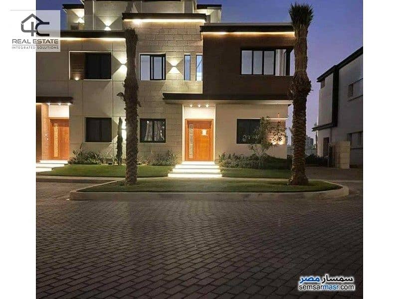 Own a 225 sqm townhouse Middle at the best price in the market on the largest Pocket Landscape in Azzar Fifth Settlement Compound 4