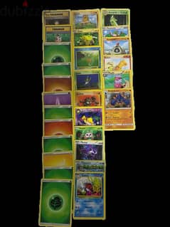 28 Pokemon card / ٢٨ كارت بوكيمون