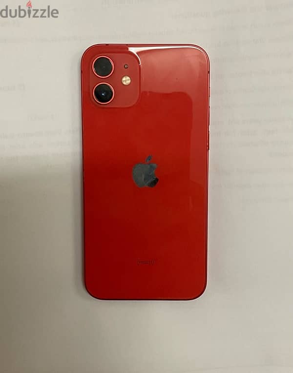 Iphone 12 128 gb red like new 1