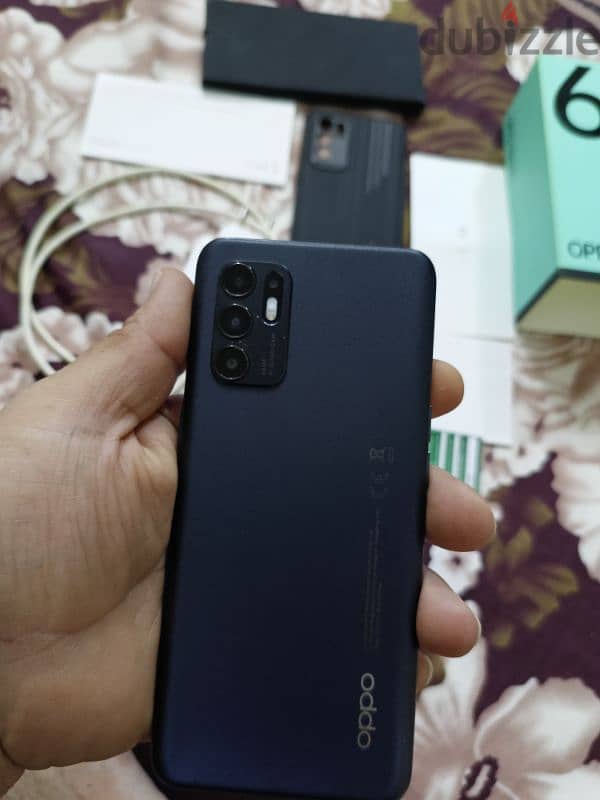 موبايل oppo Reno 6بحاله ممتازه بالكرتون والشاحن الأصلي 2