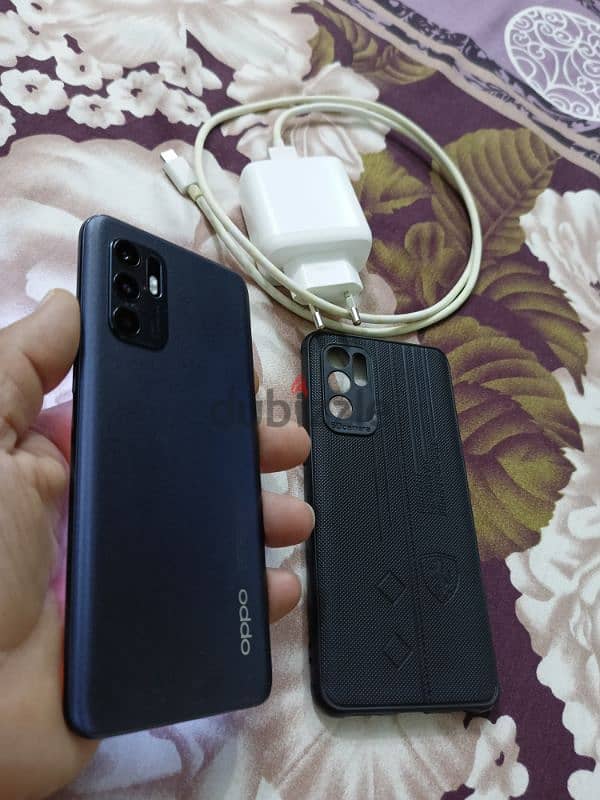 موبايل oppo Reno 6بحاله ممتازه بالكرتون والشاحن الأصلي 4