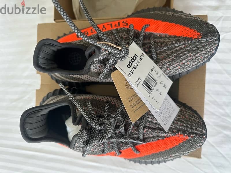 Brand new in box sneakers adidas Yeezy carbon beluga size 37 1/3 1