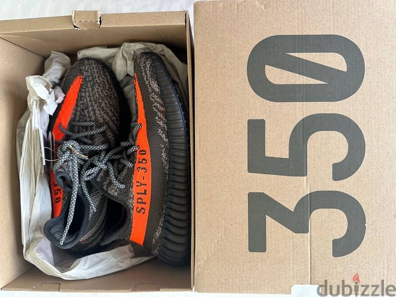 Brand new in box sneakers adidas Yeezy carbon beluga size 37 1/3 6