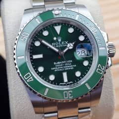 Rolex submariner Hulk, Swiss ETA 3135 movement, 904L Steel, Replica