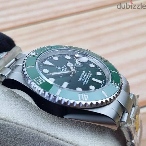 Rolex submariner Hulk, Swiss ETA 3135 movement, 904L Steel, Replica 1